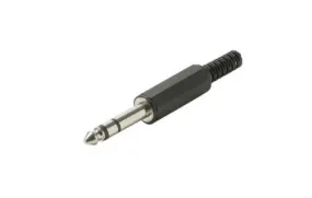 1/4" STEREO MALE PLUG PLASTIC