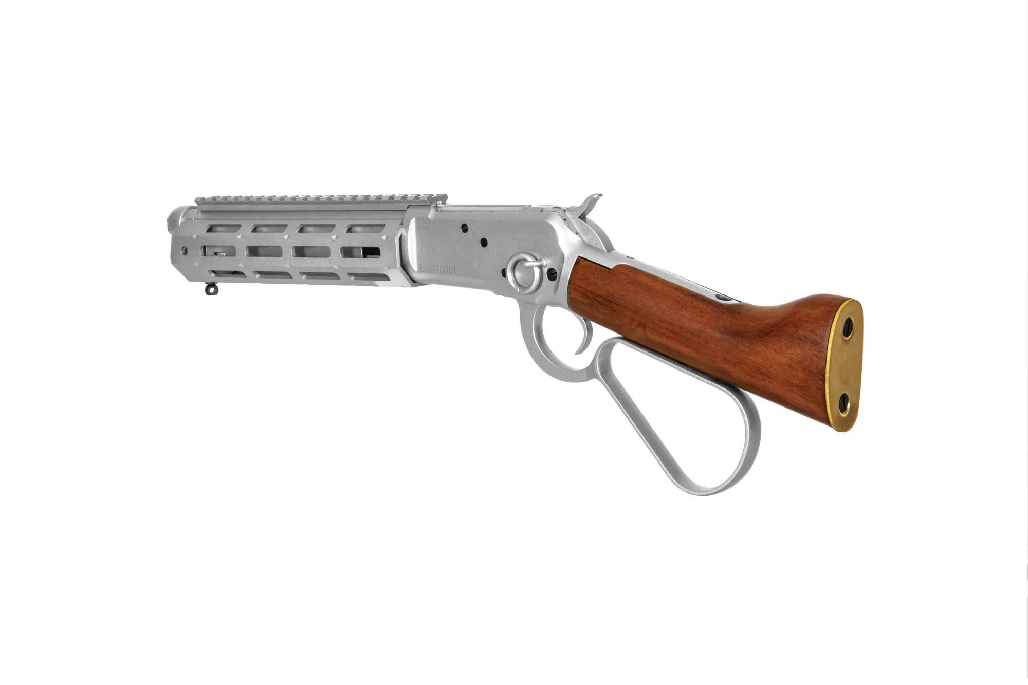 1873 Rifle Replica (Real Wood) - silver