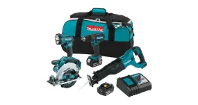 2020 Makita 18V LXT® 4-Pc. Combo Kit (XT442)