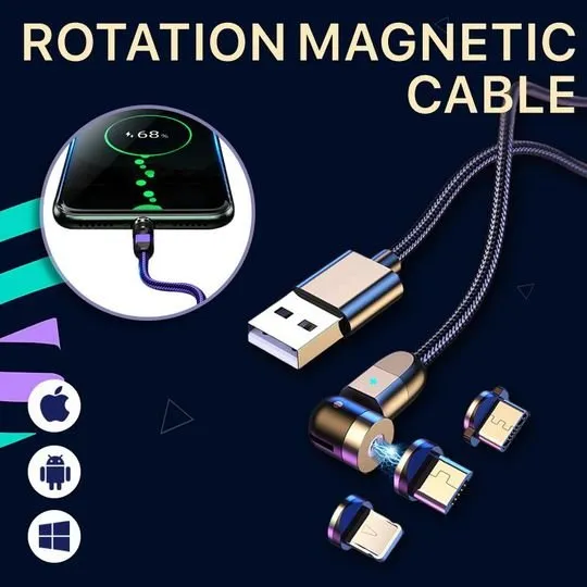 540° Rotating Free Charging Cable