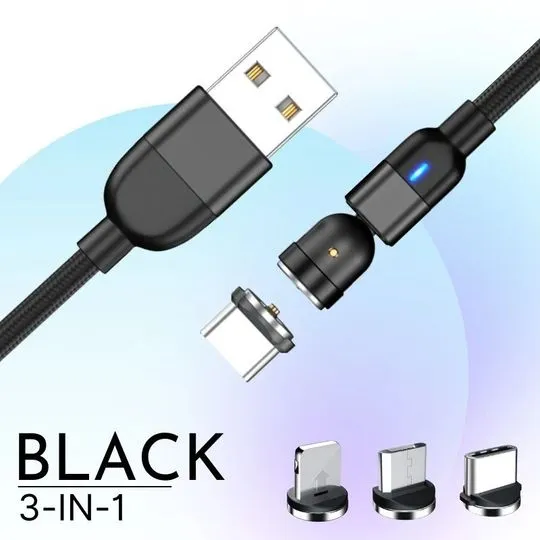 540° Rotating Free Charging Cable