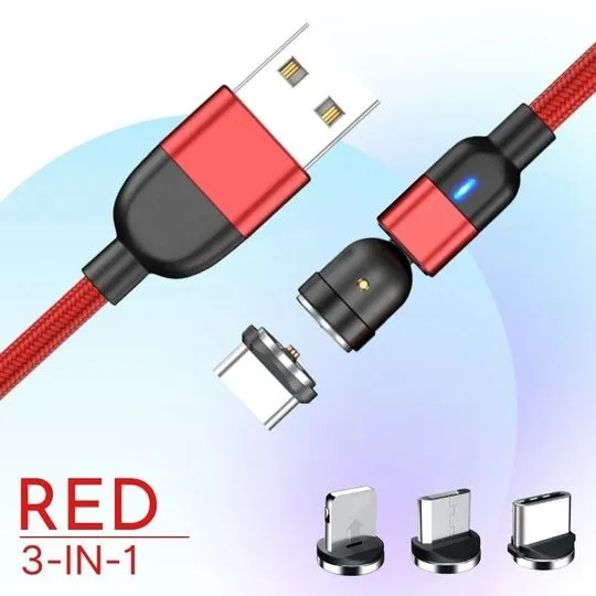 540° Rotating Free Charging Cable