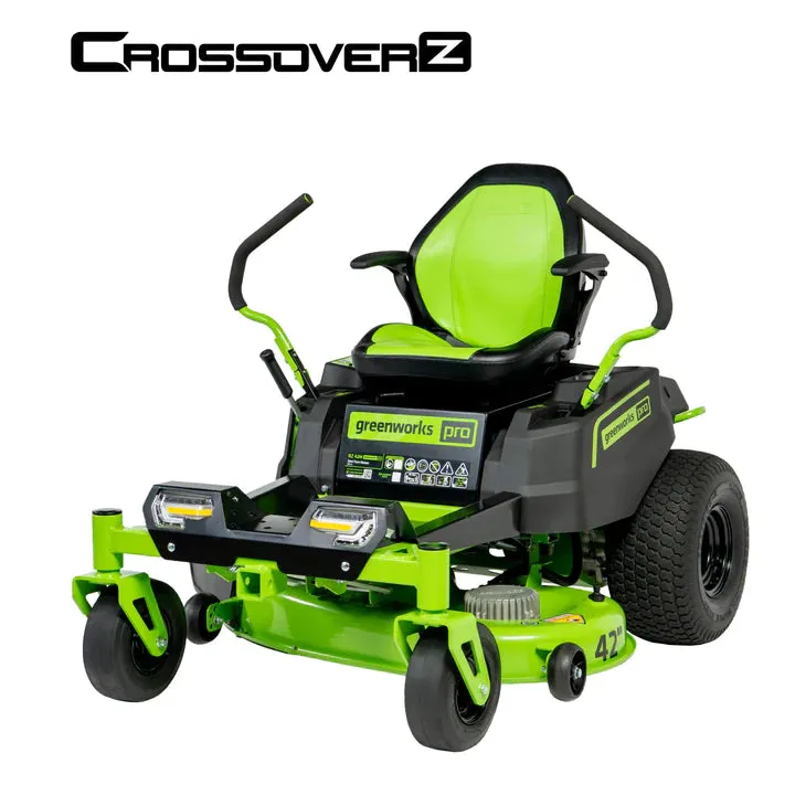 82V 42" CrossoverZ Ride-On Zero Turn Mower