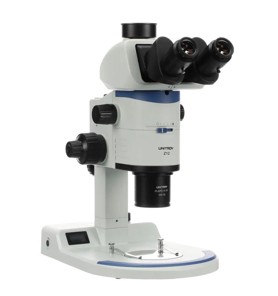 Accu-Scope Z12 Zoom Stereo Microscope on LED Stand With Adjustable Color Temperature