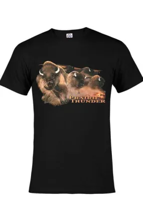 Adult Prairie Thunder T-Shirt (Stampeding Bison)