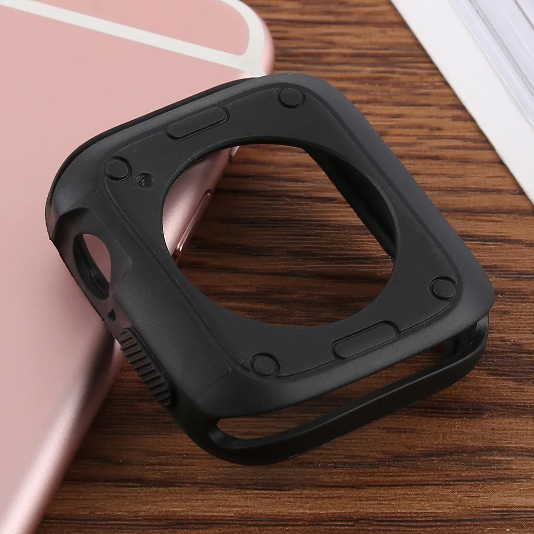 AMZER Silicone Full Coverage Case for Apple Watch Series 4/5/6/SE 44mm