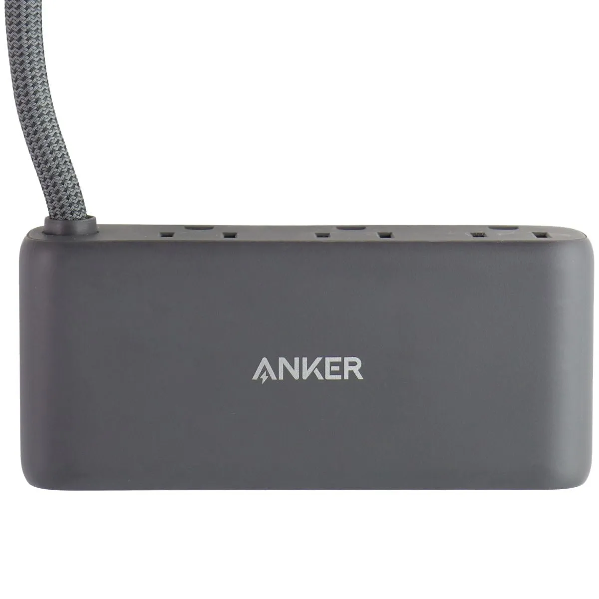 Anker 521 Power Strip with 3 Outlets / 2 USB / 1 (USB-C) - Black (A9139)