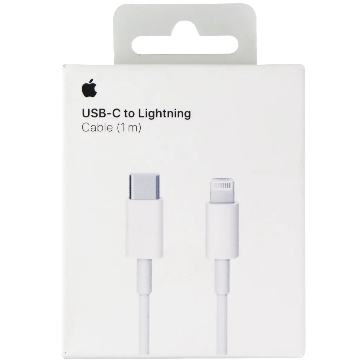 Apple 3.3-Ft (1m) USB-C to Lightning 8-Pin Cable - White (MQGJ2AM/A)