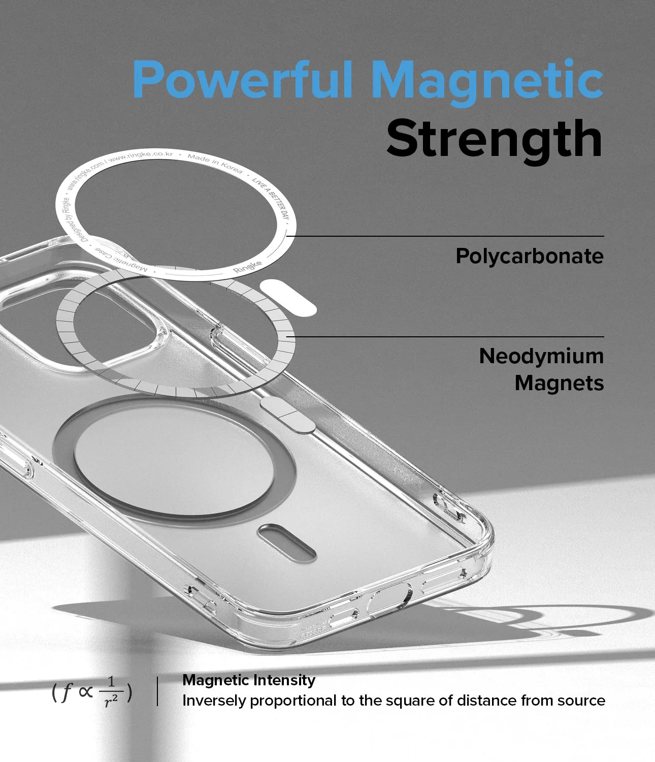 Apple iPhone 14 Case Cover| Fusion Magnetic Series| Matte Clear