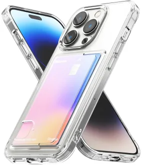 Apple iPhone 14 Pro Max Case Cover| Fusion Card Series| Clear