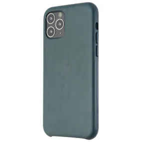 Apple Leather Case (for iPhone 11 Pro) - Forest Green (MWYC2ZM/A)