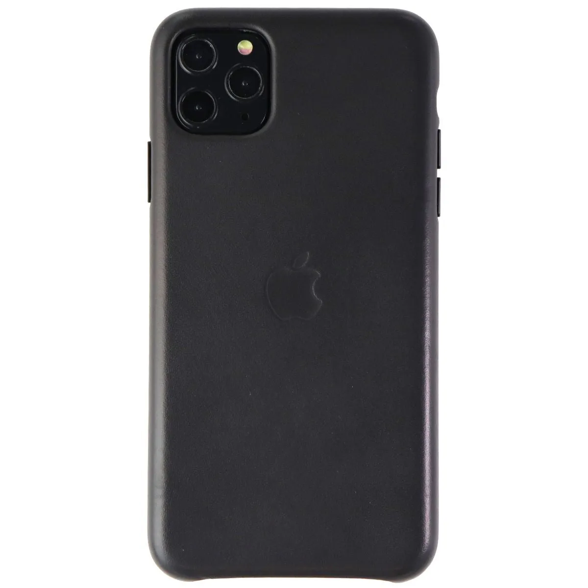 Apple Leather Case for iPhone 11 Pro Max (6.5-inch) - Black (MX0E2ZM/A)