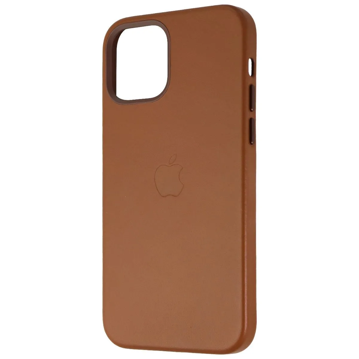 Apple Leather Case for MagSafe for iPhone 12 Pro / iPhone 12 - Saddle Brown