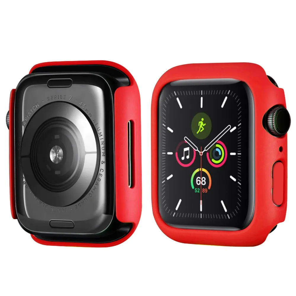 Apple Watch (41mm) rubberized cover - Red