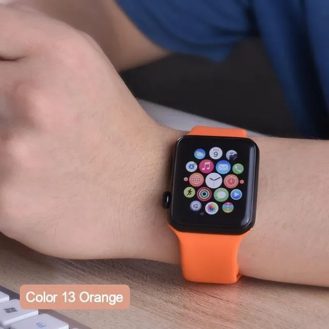 Apple Watch™️ Genuine Silicone Bands