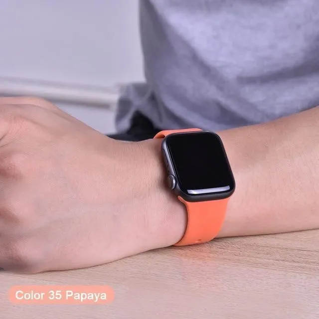 Apple Watch™️ Genuine Silicone Bands