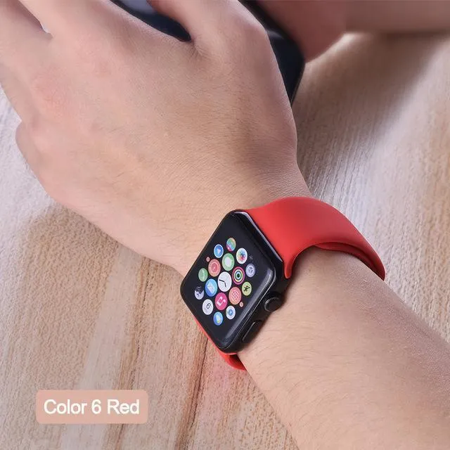 Apple Watch™️ Genuine Silicone Bands