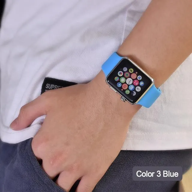 Apple Watch™️ Genuine Silicone Bands