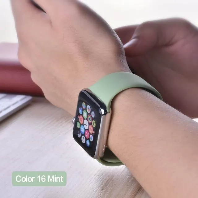 Apple Watch™️ Genuine Silicone Bands