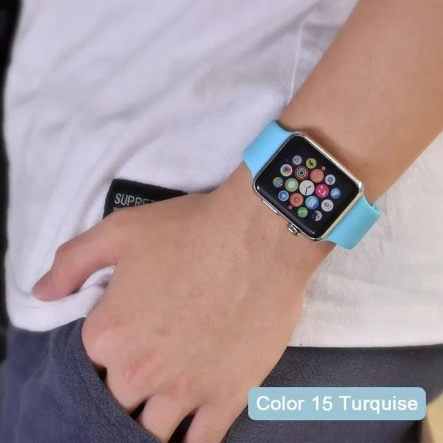 Apple Watch™️ Genuine Silicone Bands