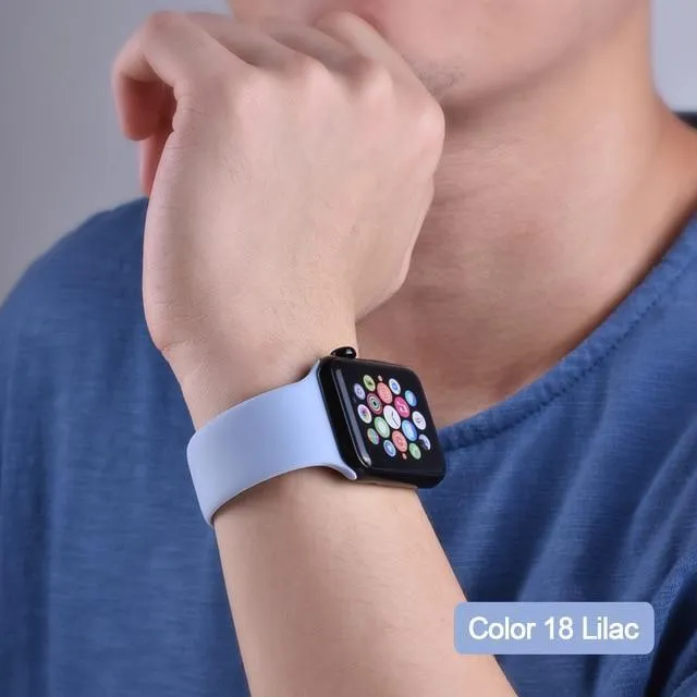 Apple Watch™️ Genuine Silicone Bands