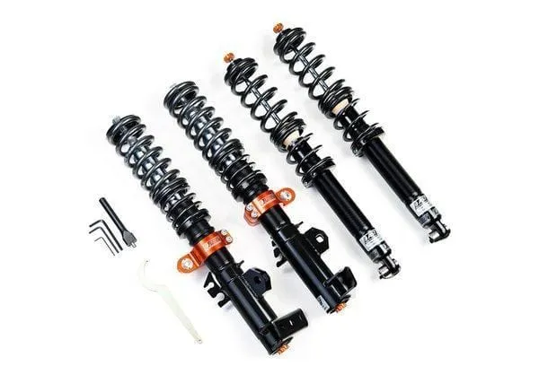 AST Suspension 5100 Series 1-Way Coilovers (Divorced Rear - Front and Rear Top Mounts Not Included) ACU-B1101S - 1999-2007 BMW 320d Sedan-Touring-Coupe-Convertible (E46)