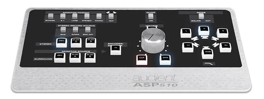 Audient ASP-510INTFC Surround Controller Console for ASP8024 Console