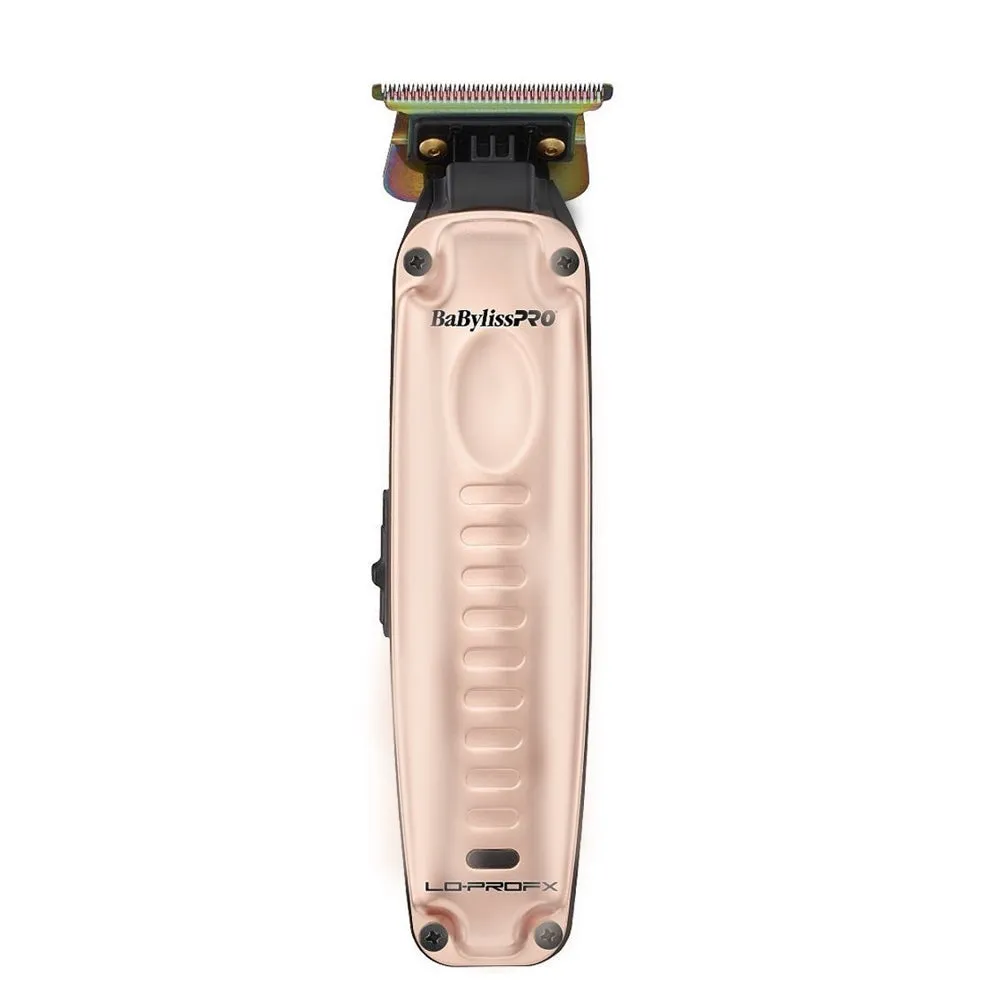 BaByliss Pro Limited Edition LO-PROF Clipper & Trimmer Rosegold with Charging Base