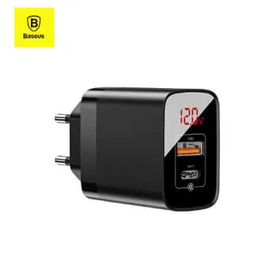 Baseus 18W Fast Charger with Digital Display