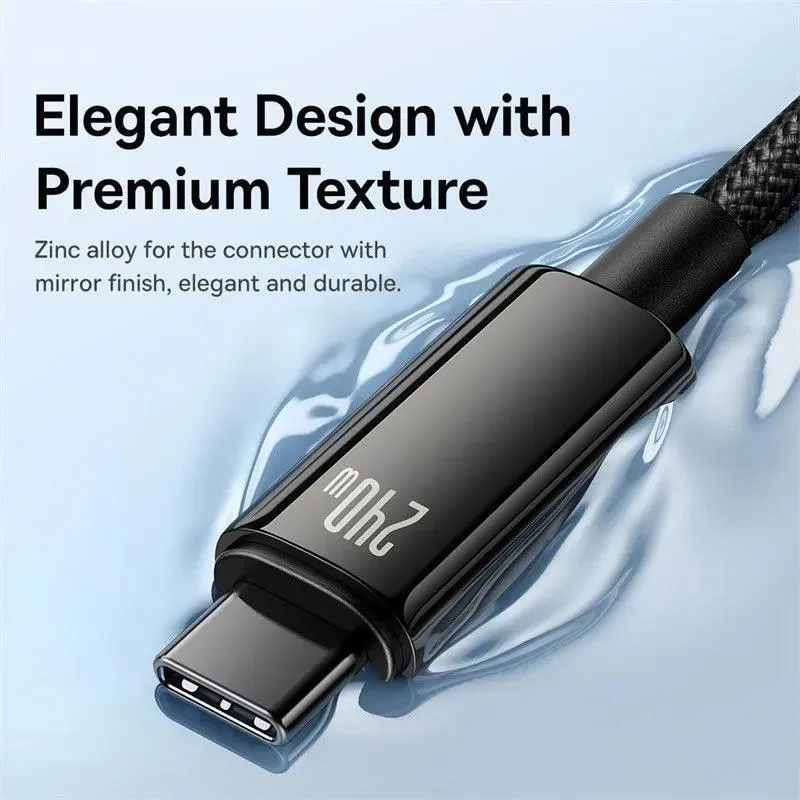 Baseus USB C Cable for iPhone & Samsung: High-Power Charging Solution