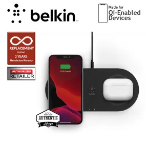 Belkin BOOST↑CHARGE™ 15W Dual Wireless Charging Pad - Black (Barcode : 745883814282 )