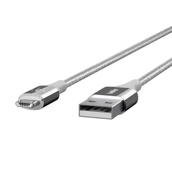 Belkin DuraTek Micro-USB to USB Charge Sync Braided Cable 1.2M 4FT