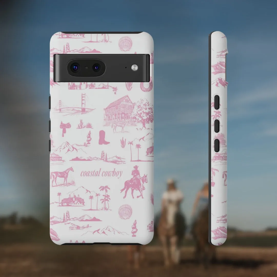 Blush Toile Phone Case