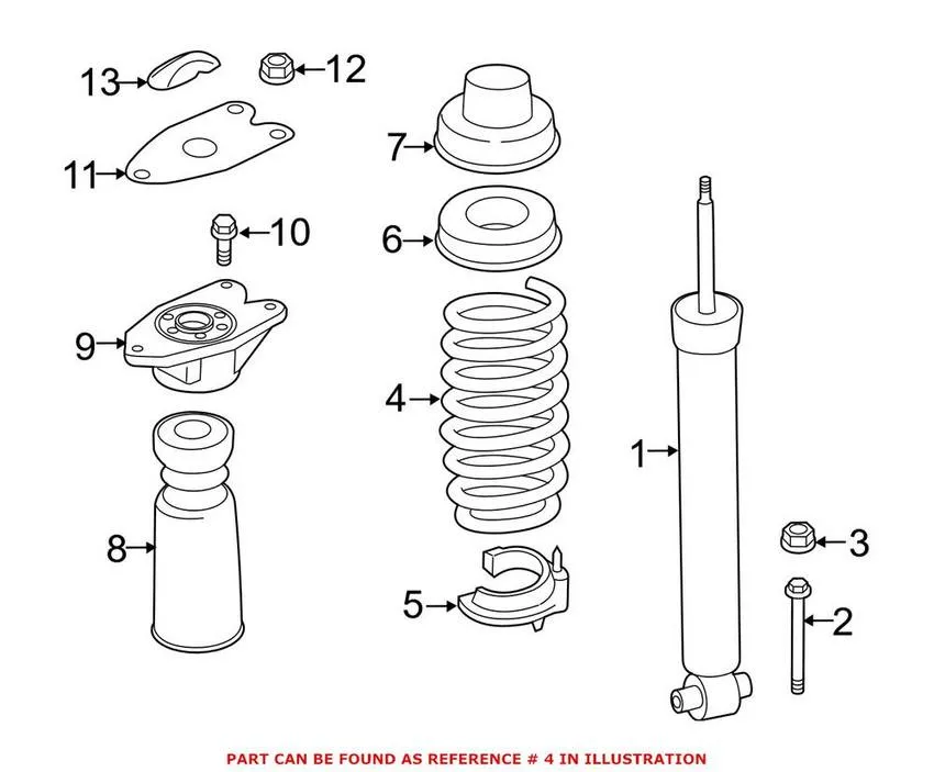 BMW Coil Spring – Rear 33536851933