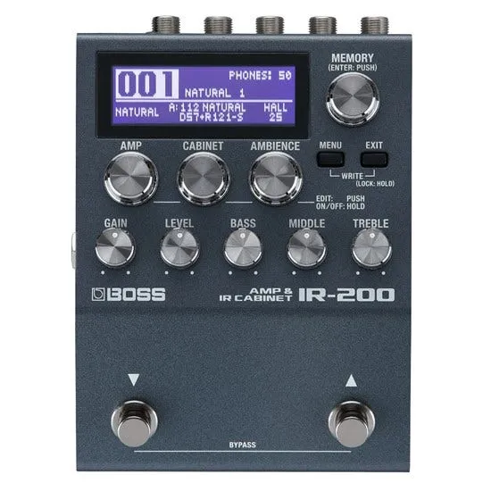 Boss IR200 Amp & IR Effects Pedal