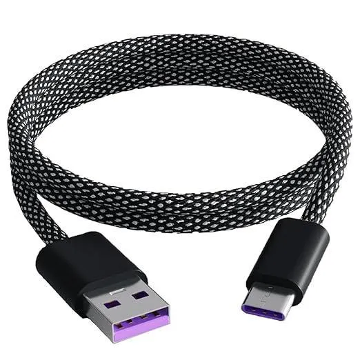 Braided Magnetic 66W Charging Cable