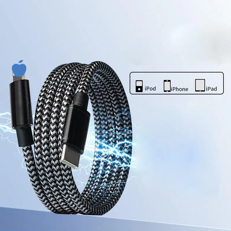 Braided Magnetic 66W Charging Cable