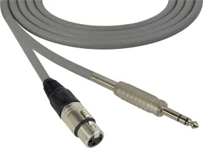 Canare Star-Quad Cable XLR Female to 1/4-Inch TRS male