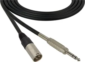 Canare Star-Quad Microphone Cable XLR Male to 1/4" TRS Male 50FT (Multiple Colors)