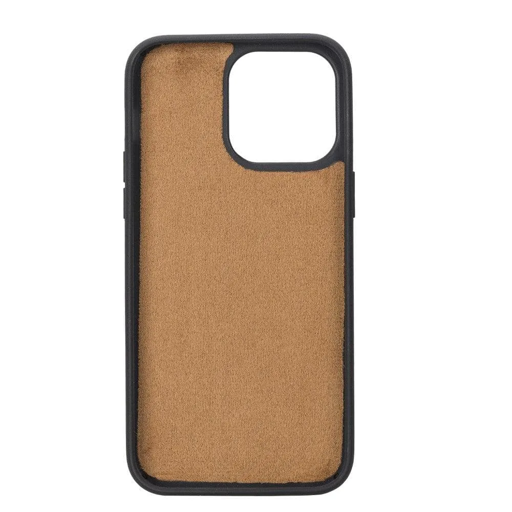 Carter iPhone 14 Pro Detachable Wallet Case, Rustic Tan