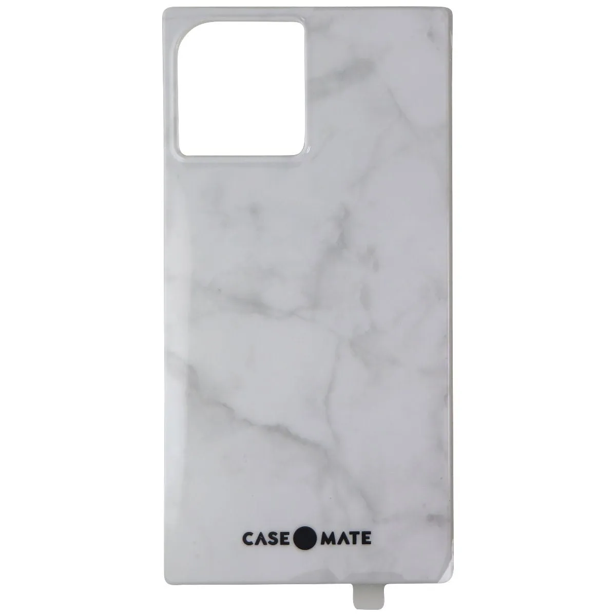 Case-Mate BLOX Rectangular Case for iPhone 12 and iPhone 12 Pro - White Marble