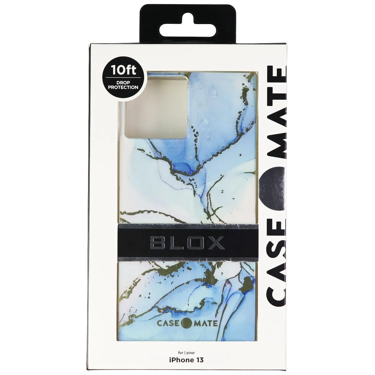 Case-Mate BLOX Series Case for Apple iPhone 13 - Glacier Marble