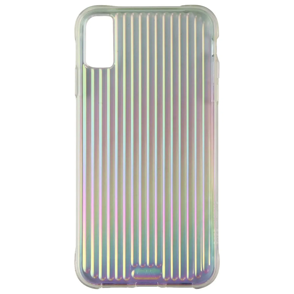 Case-Mate Tough Groove Series Hard Case for Apple iPhone Xs Max - Iridescent