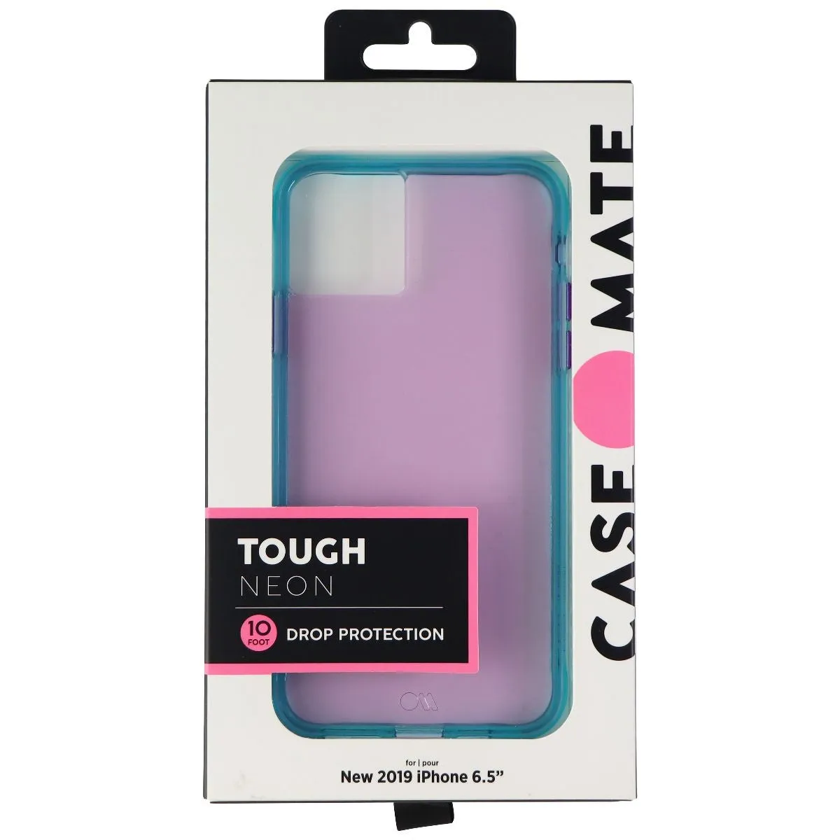 Case-Mate Tough NEON Series Case for iPhone 11 Pro Max - Purple/Turquoise Neon