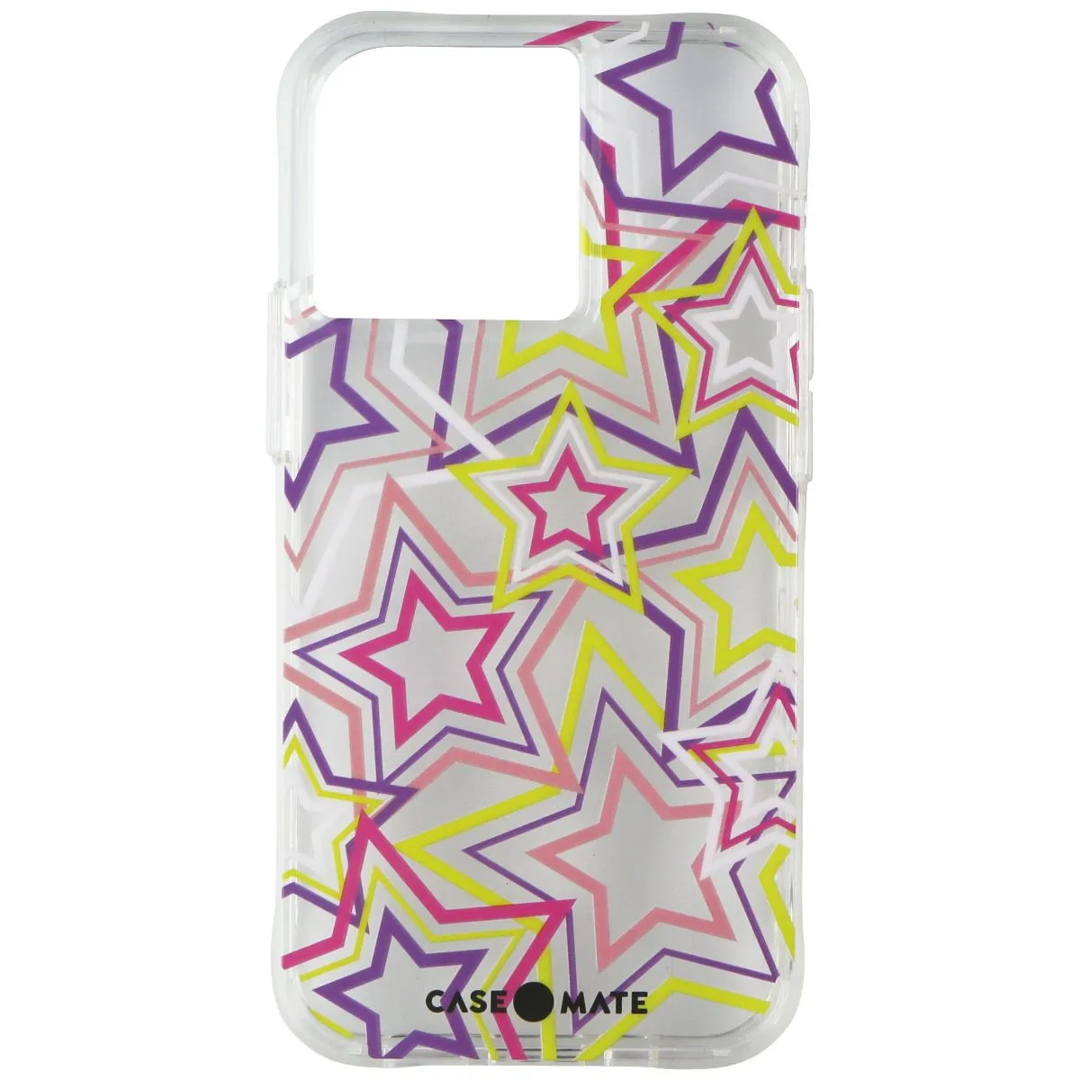 Case-Mate Tough Prints Series Hard Case for iPhone 13 Pro - Neon Stars