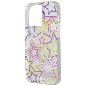 Case-Mate Tough Prints Series Hard Case for iPhone 13 Pro - Neon Stars