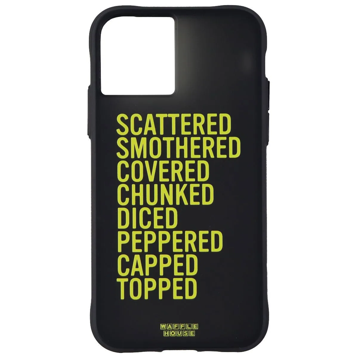 Case-Mate Waffle House Case for Apple iPhone 11 Pro (ONLY) - Black/Yellow