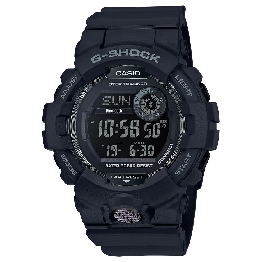 Casio G-Shock Men's GBD800-1B Bluetooth G-Squad Digital Watch