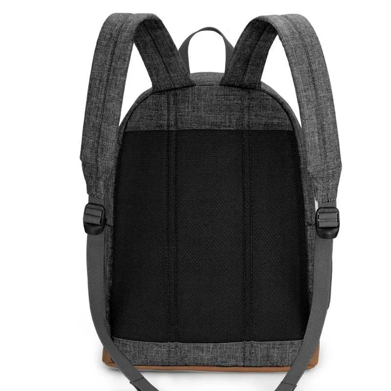 Casual Canvas Softback Backpack With USB Charging Port