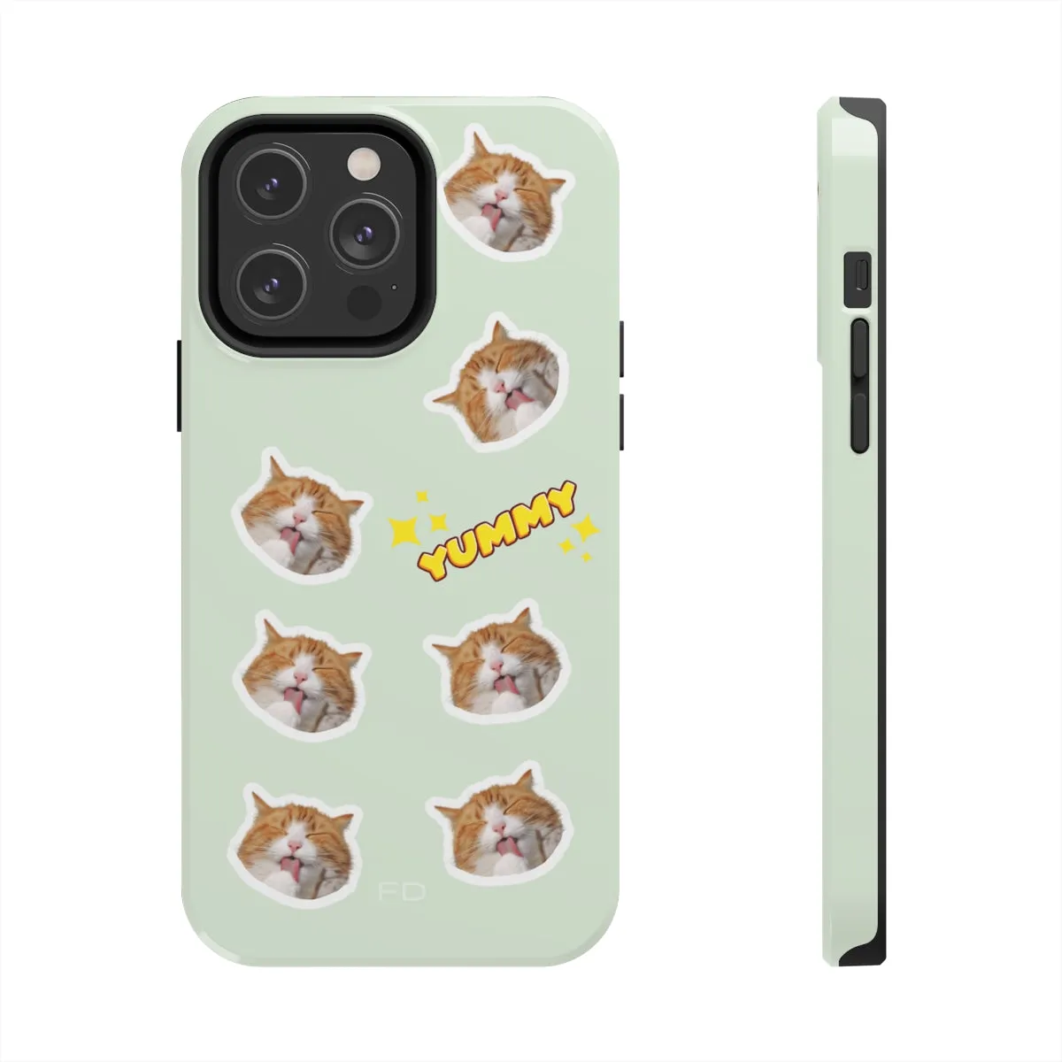 Cat Yummy Tough Case for iPhone with Wireless Charging